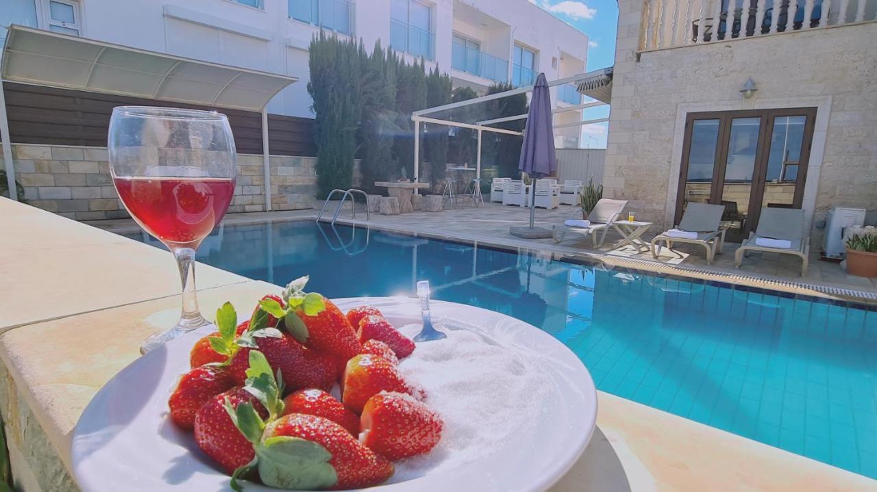 Stay Ocean View Villa Paralímni Kültér fotó