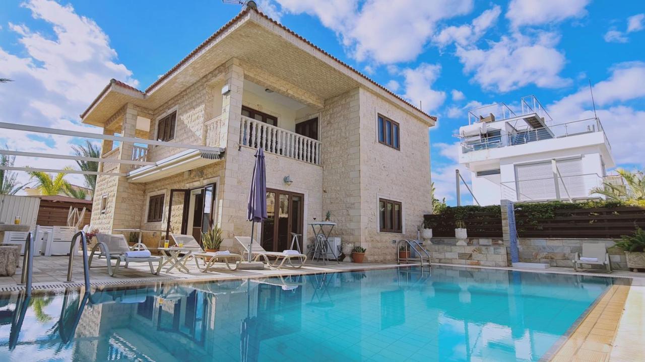 Stay Ocean View Villa Paralímni Kültér fotó